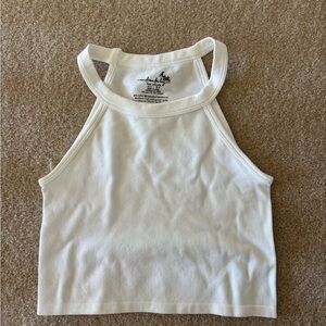 Free People White Tank Top